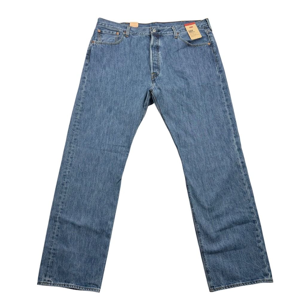 Levi's 501 Original Jeans Mens 40x32 Blue Straight Leg Denim 00501-0193